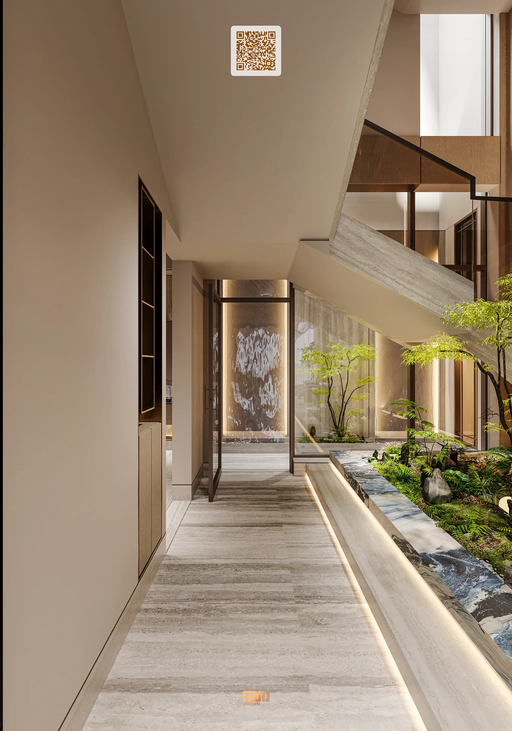 فيلا نيو كلاسيك معاصرة — مجلس رسمي، زاوية 1